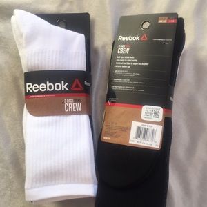 Reebok men’s crew socks